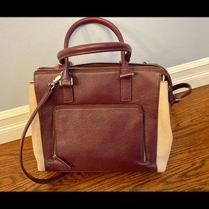 Genuine leather handbag